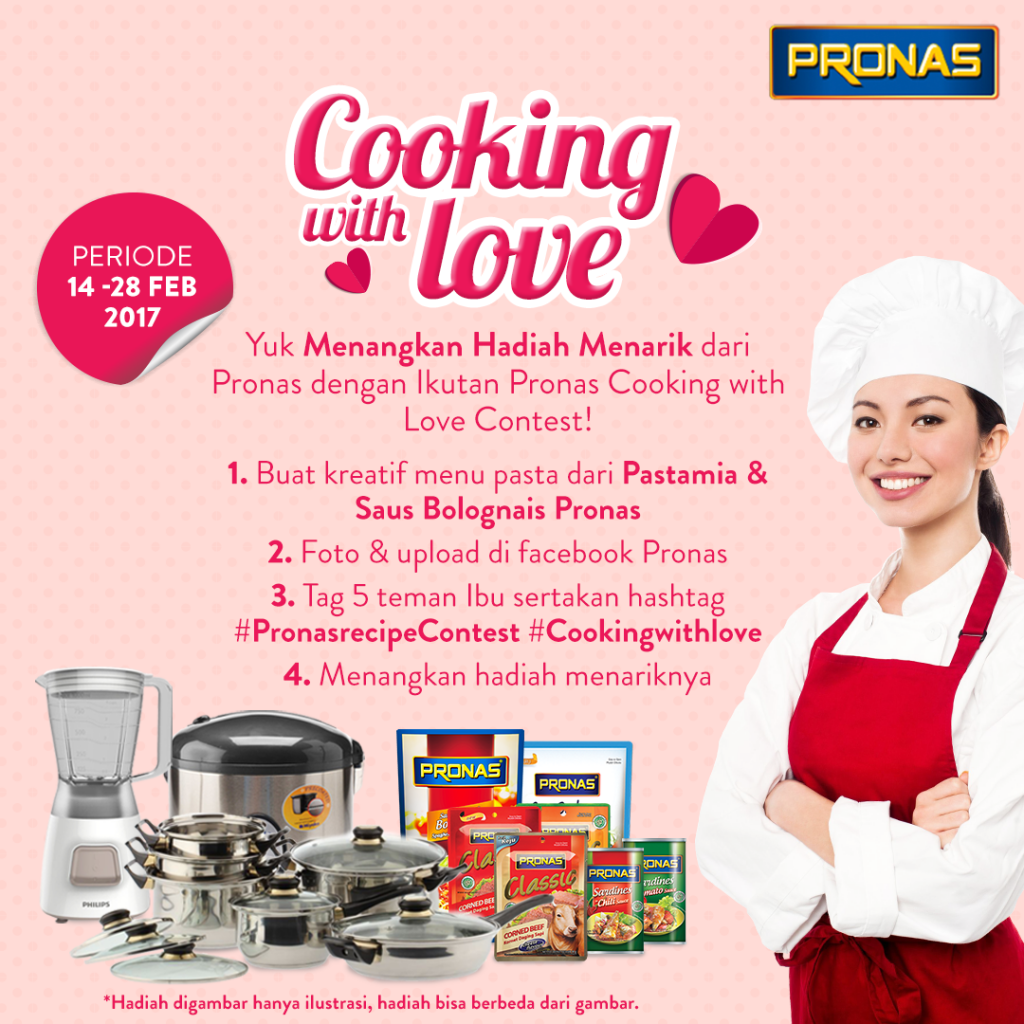 Kontes Foto Pronas Cooking with Love